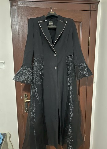 Uzun Siyah SETRMS Elbise - Görsel 2