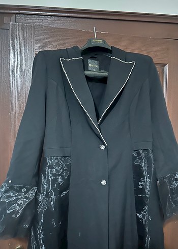 Uzun Siyah SETRMS Elbise - Görsel 3