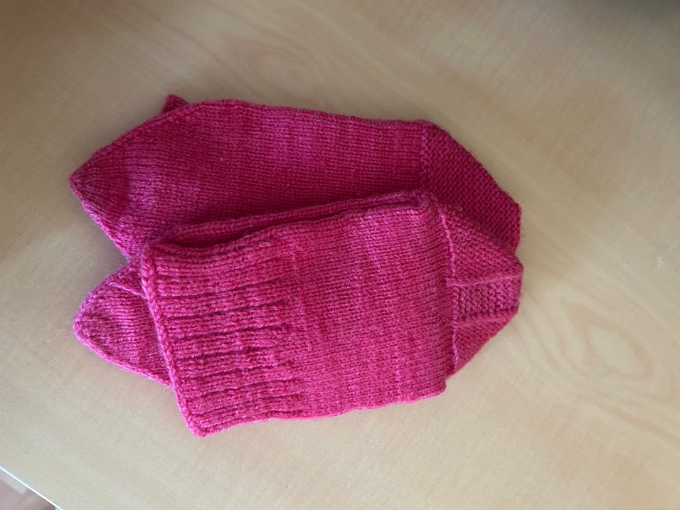 Kadın Pembe Çorap Patik Örgü - Görsel 3