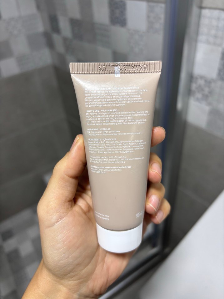 The Ceel Cilt Beyazlatıcı Krem 50 ml - Görsel 3