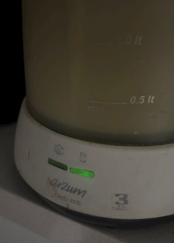 Arzum çaycı eco Çay Makinesi cam demlik - Görsel 5