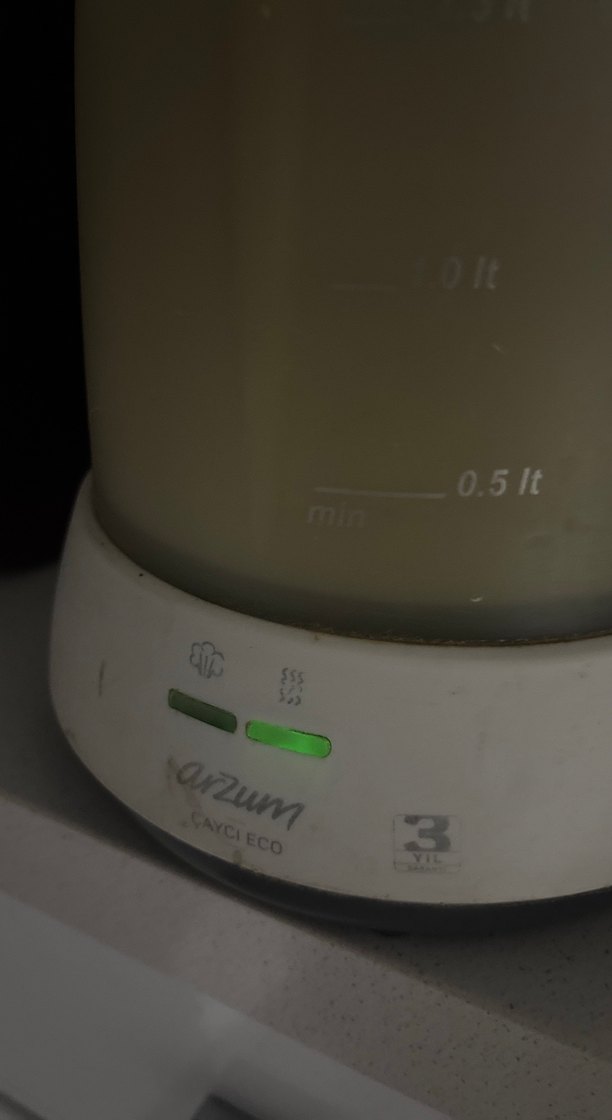 Arzum çaycı eco Çay Makinesi cam demlik - Görsel 5