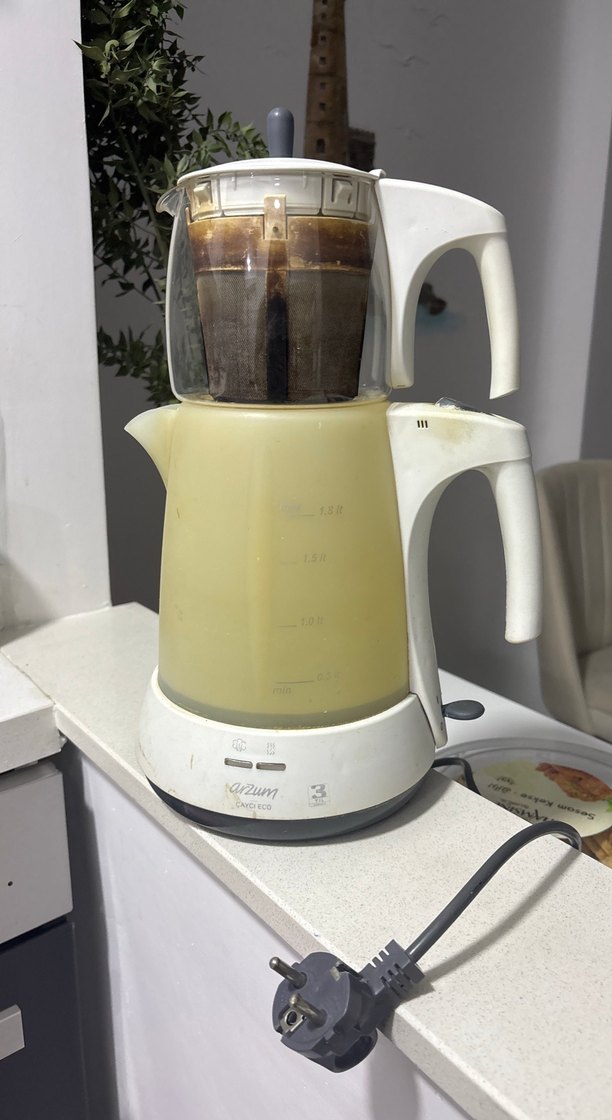 Arzum çaycı eco Çay Makinesi cam demlik - Görsel 2