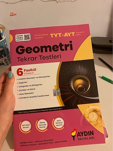 Aydın Yayınları Geometri Tekrar Fasikülleri