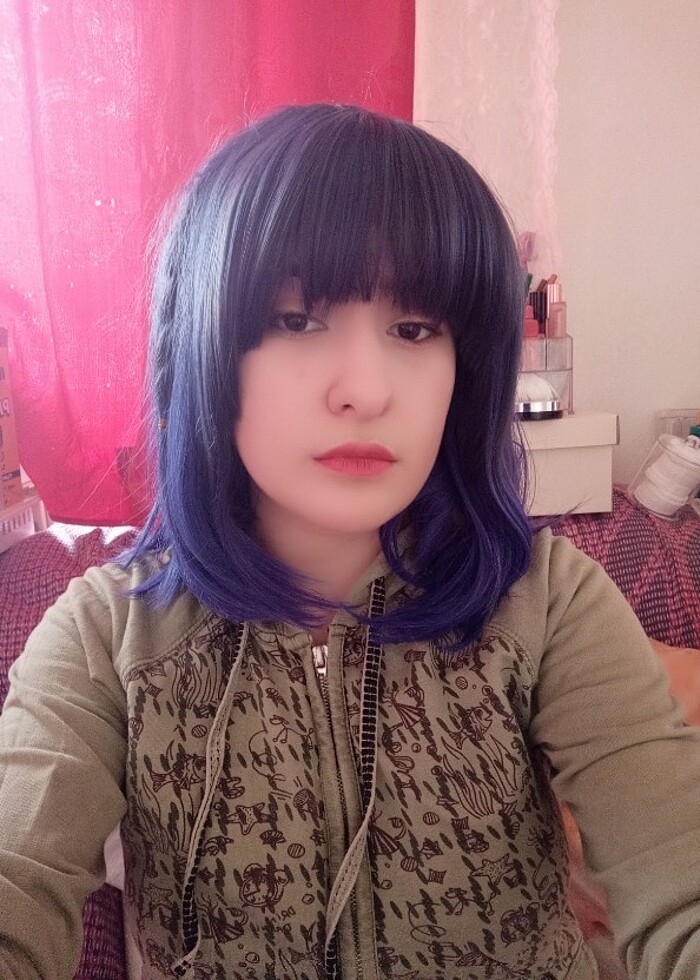 Genshin impact yelan peruk - Görsel 2