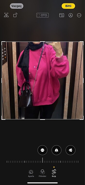Bershka pembe sweatshirt