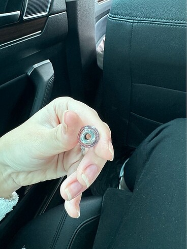  Beden Pembe murano charm