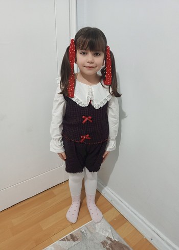 şort yelek takım - Görsel 3