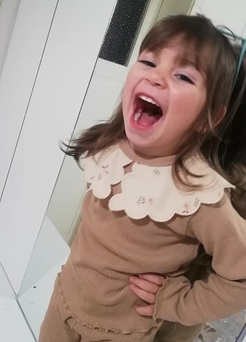 H&M Müsli yakalı takım 