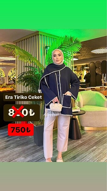 Era triko atkılı ceket