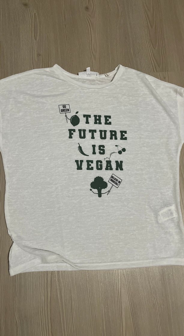 Baskılı, Kısa Kollu Hamile Tişörtü - Görsel 2