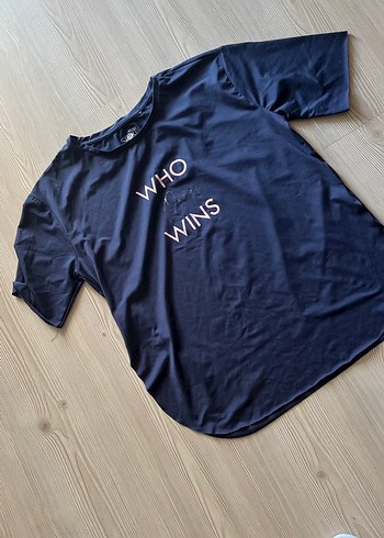 Lacivert Baskılı Hamile Tişörtü - Görsel 4