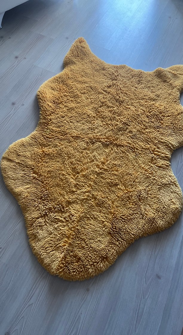 Parlak Deve Tüyü Renkli Bohem Halı - Görsel 4