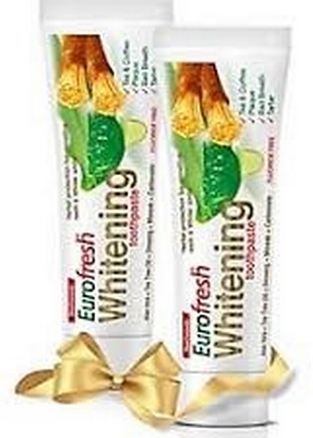Eurofresh Beyazlatıcı Diş Macunu 2'li Paket