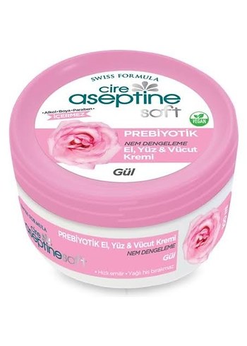 Aseptine Soft Gül Vücut Kremi l - Görsel 2