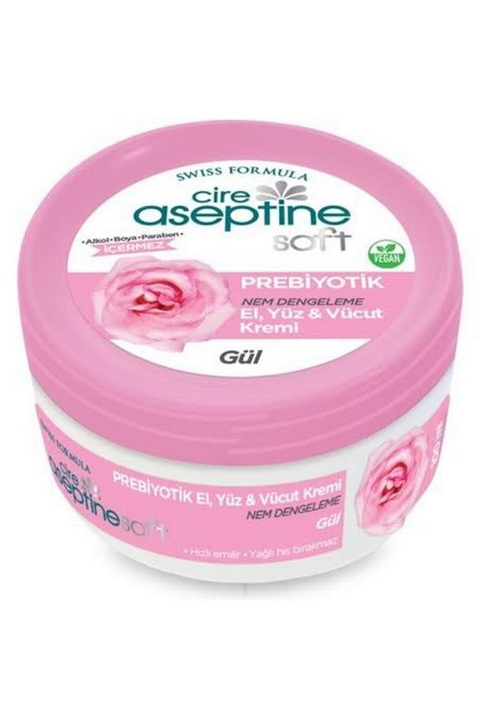Aseptine Soft Gül Vücut Kremi l - Görsel 2