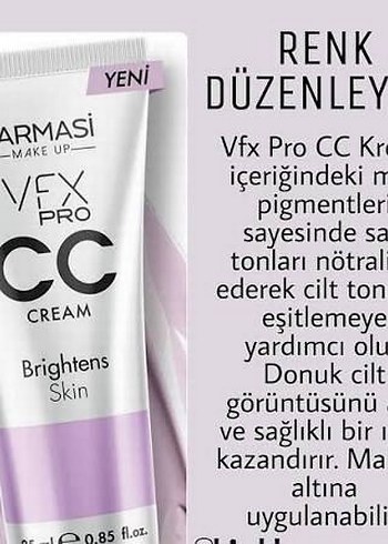 Farmasi Vfx Pro CC Krem - Pembe Tonlarda - Görsel 2