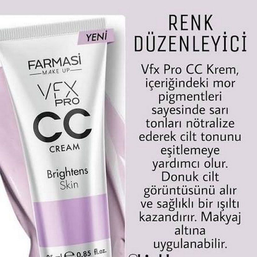 Farmasi Vfx Pro CC Krem - Pembe Tonlarda - Görsel 2