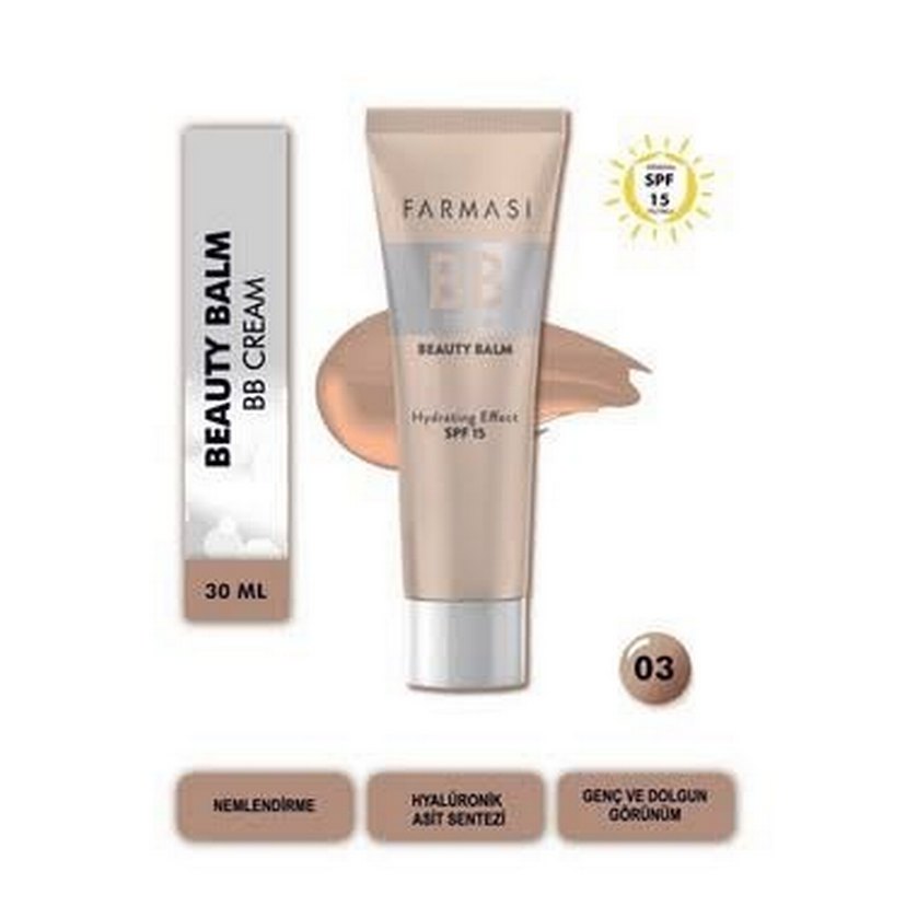 Farmasi BB Krem 03 SPF 15 - Bej Ton - Görsel 2