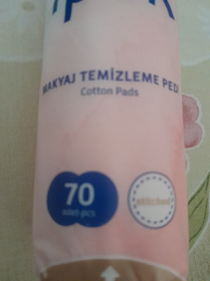 İpek Pamuklu Makyaj Temizleme Pedi 70 Adet - Görsel 2