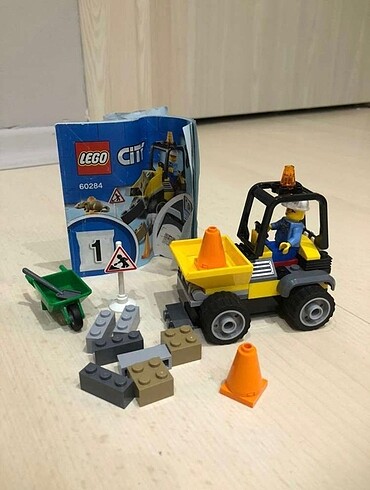 Diğer Lego city yol çalışması aracı oyuncak