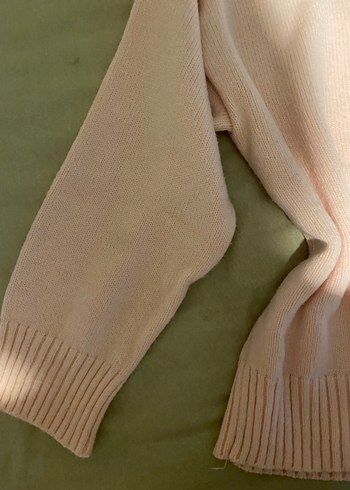 Basic pudra pembe kazak - Görsel 3