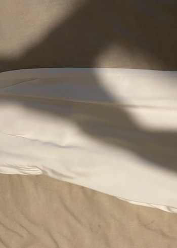 Beyaz Kumaş Pantolon - Görsel 5