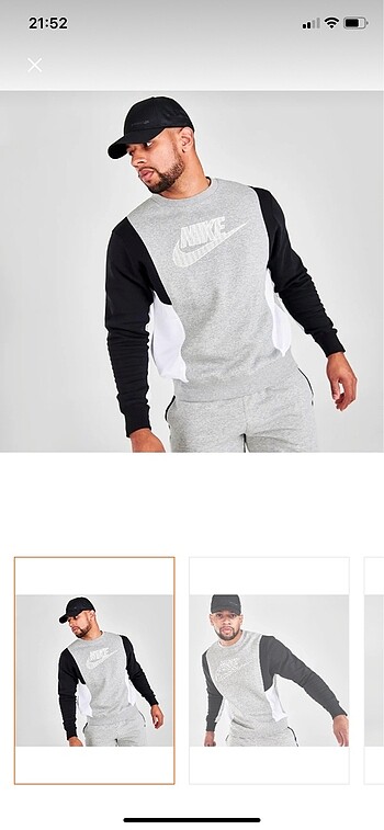 Nike erkek sweatshirt