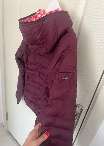 m Beden Bordo Kadın Street Wear Mont