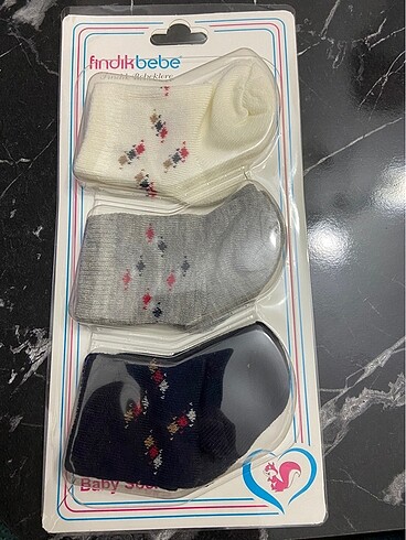 Civil Bebek çorap 3lü