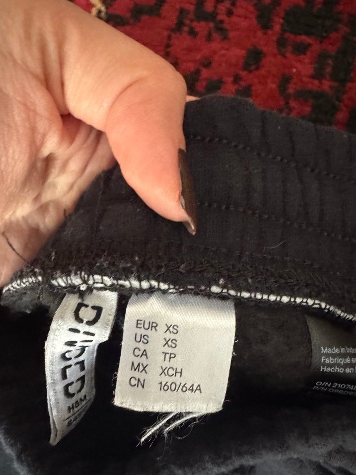 Siyah Bağcıklı Rahat Kadın Eşofman Altı - Görsel 2