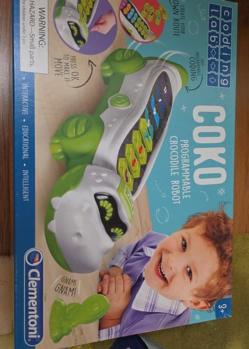Clementoni Programlanabilir Timsah Robot Kodlama Oyuncağı
