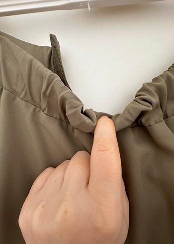 Kadın Haki Uzun Salaş Takım - Görsel 3