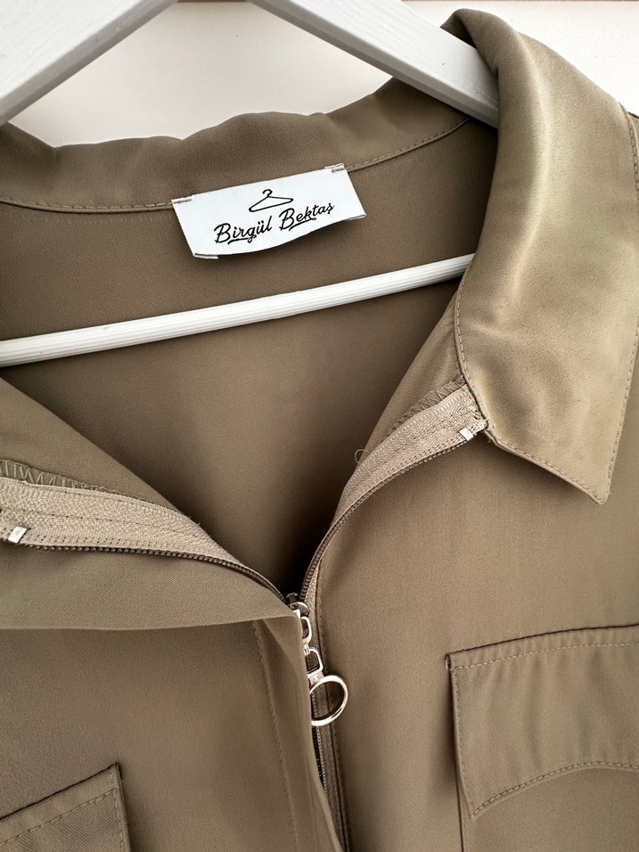 Kadın Haki Uzun Salaş Takım - Görsel 2