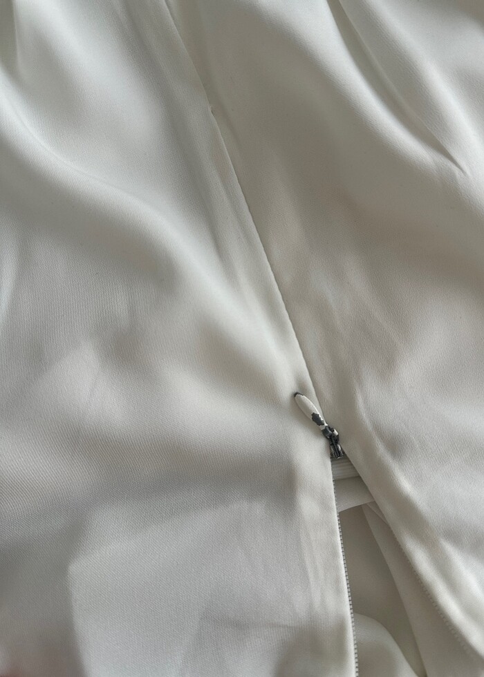 birgül bektaş bluz standart çiğ beyaz değil - Görsel 5