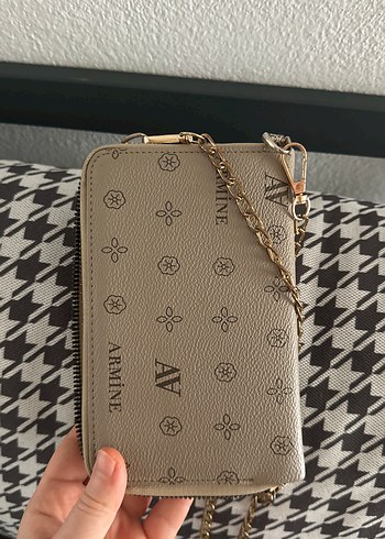 Zincir Detaylı Deri Kadın Çapraz Çanta - Görsel 5