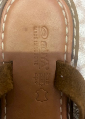 Kadın Çok Renkli Deri Bohem Sandalet - Görsel 2