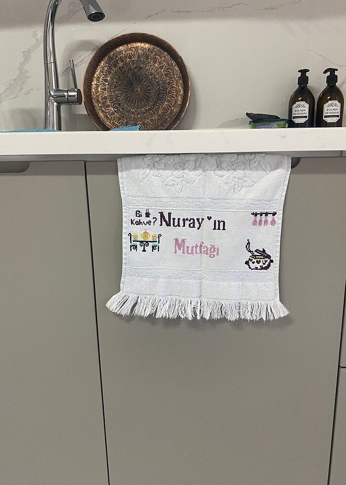 Kanaviçe havlu - Görsel 4
