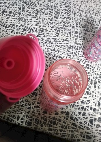 Çocuklar için Pembe Termos Matara - Görsel 4