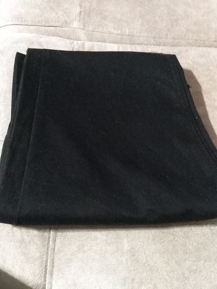 Erkek Siyah uzun Kumaş Pantolon - Görsel 2