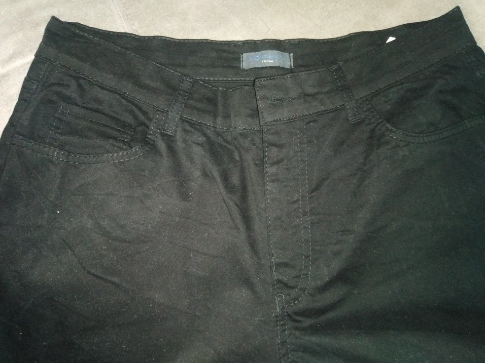 Erkek Siyah uzun Kumaş Pantolon - Görsel 5