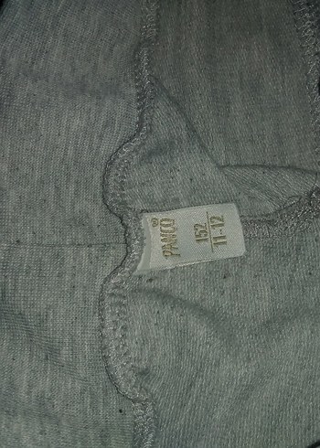 Gri Kadın Keten Salaş Eşofman Altı - Görsel 2