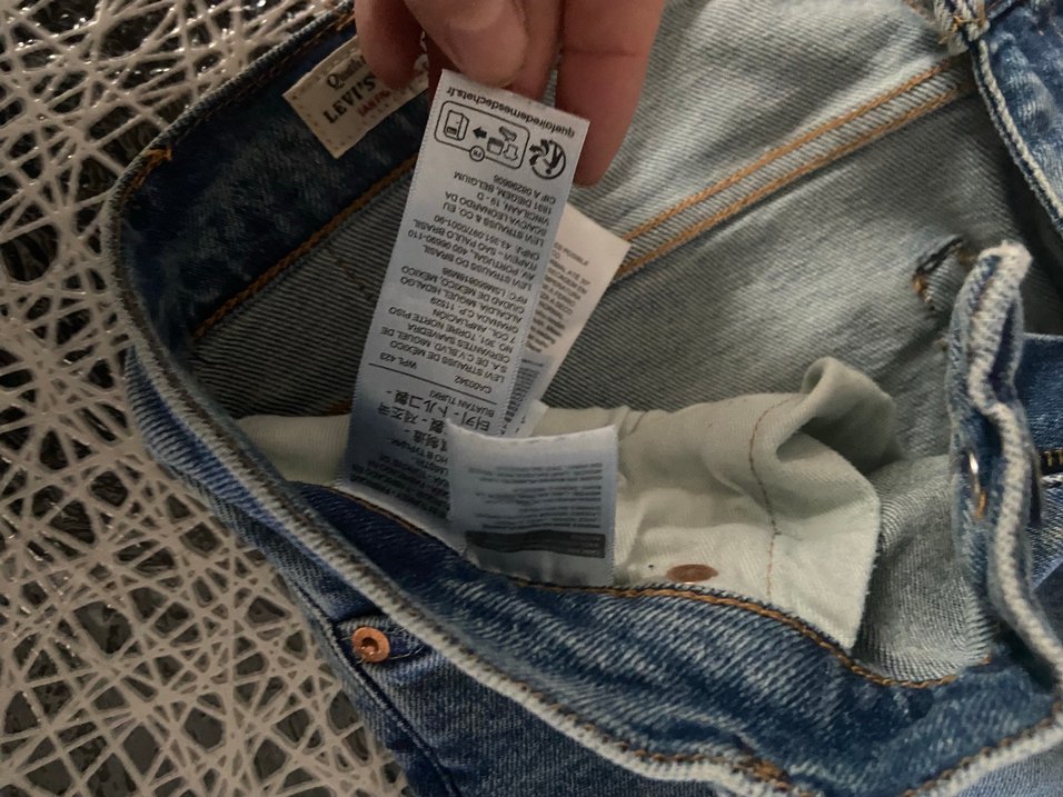 Levis Açık Mavi Denim Jean — görsel 5/7