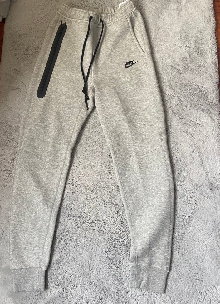 Nike Gri tech Erkek Eşofman Altı orjinaldir xs beden - Görsel 4