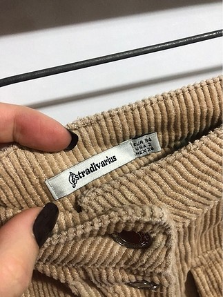 xs Beden ten rengi Renk Stradivarius etek