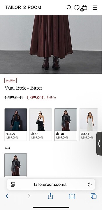 Zara Tailors Room Etek