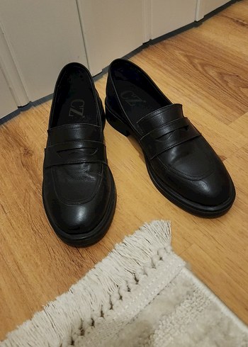40 Beden siyah Renk Siyah Kadın Loafer Ayakkabı