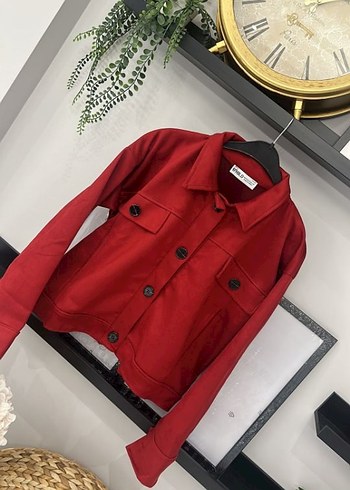 İthal süet kumaş ceket - Görsel 2