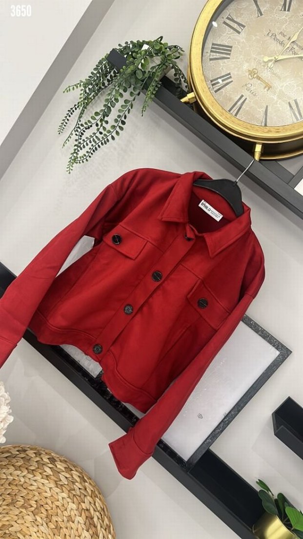 İthal süet kumaş ceket - Görsel 2