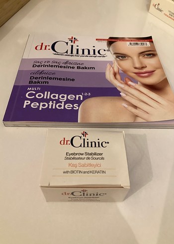 Dr. Clinic Çoklu Kolajen Peptid ve Kaş Sabitleyici - Görsel 2